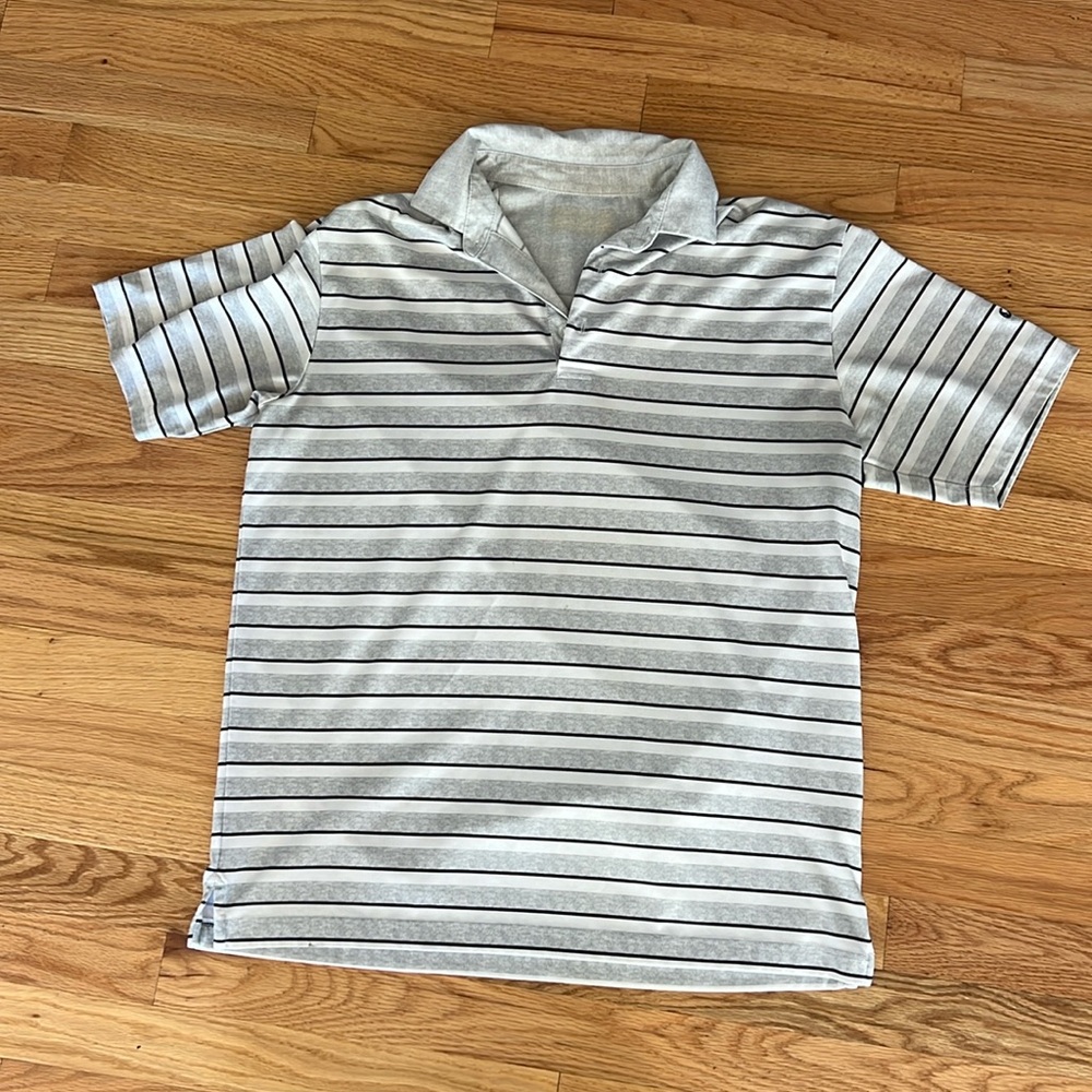 Striped polo